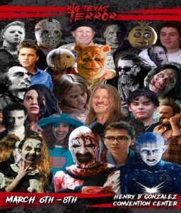 Big Texas Terror Returns to San Antonio March 6–8, 2026 with Horror Icons, Terrifier Cast, Wrestlers and More